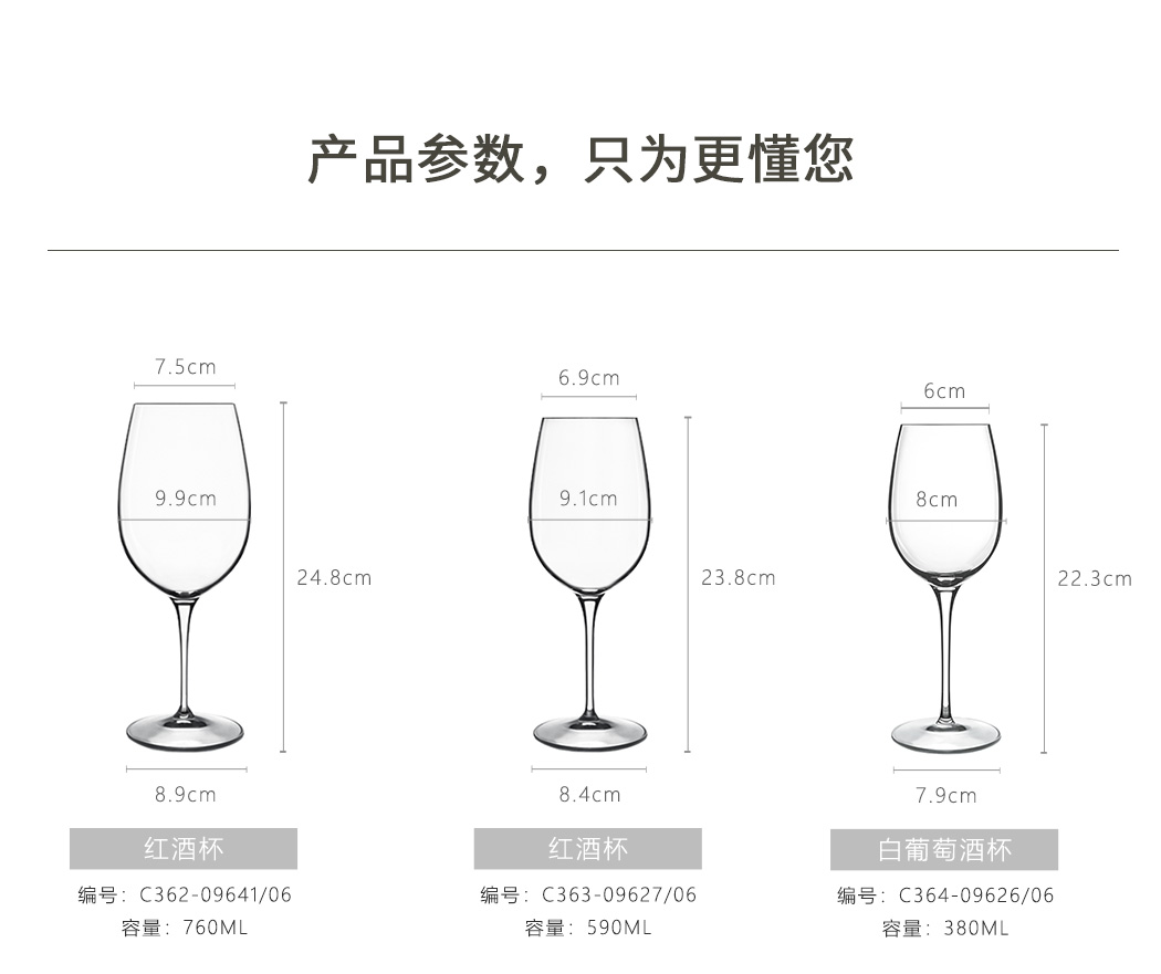 维诺泰克(Vinoteque)系列酒杯参数_01