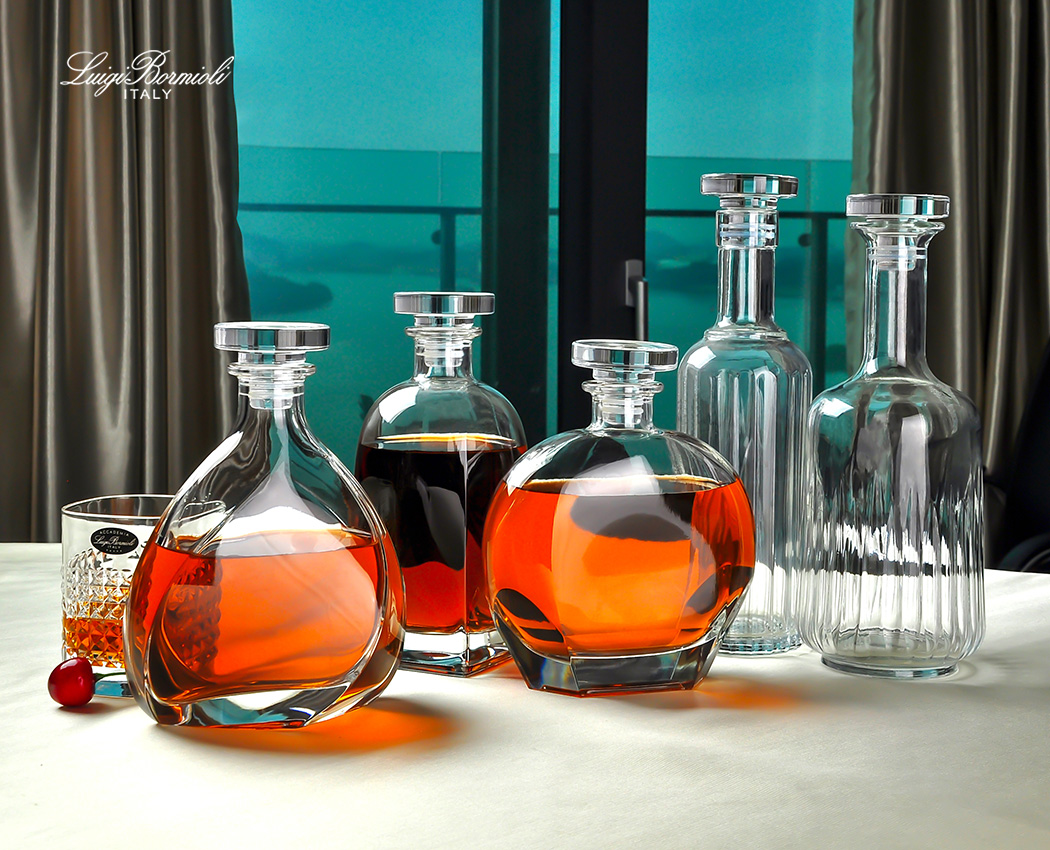 意大利进口水晶玻璃酒樽，路易治·波米奥尼(Luigi Bormiol)酒樽产品展示